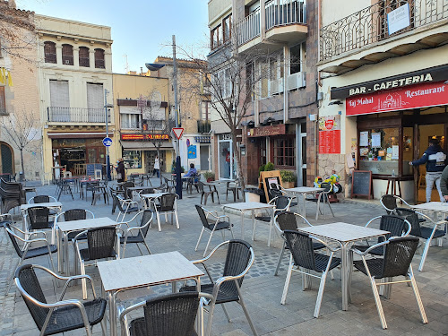 Vista de la terrassa del restaurant