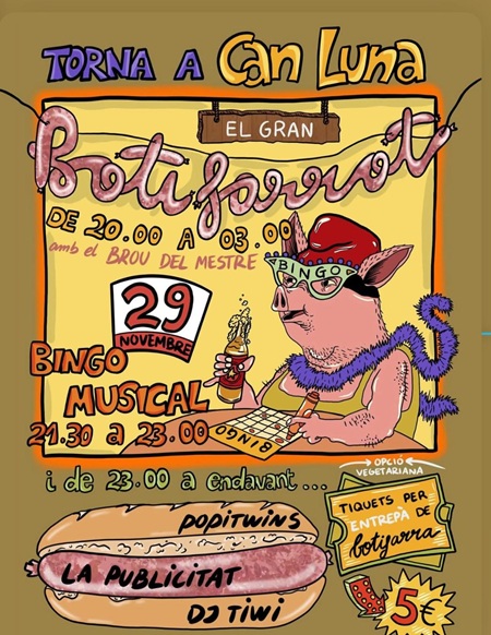 MUSICAL BINGO: El gran botifarrot poster