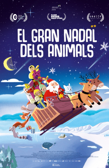 Cartel 'La gran Navidad de los animales'