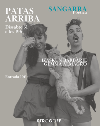 Cartell Sangarra Patas arriba
