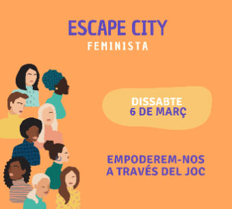 Cartell joc de pistes feminista