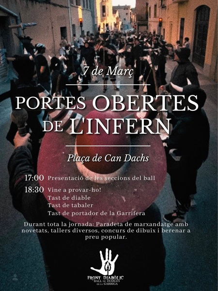 Cartell de Portes obertes a l'infern