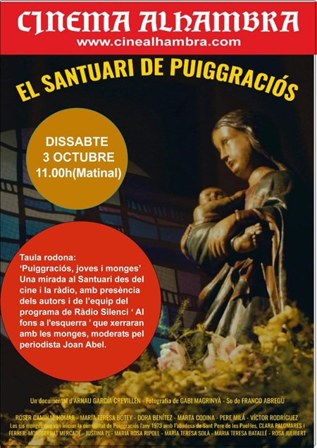 Cartel del documental 'El Santuario de Puiggraciós'