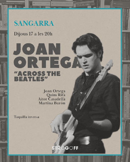 Affiche Sangarra avec Joan Ortega