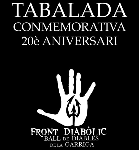 Cartell de la Macro Tabalada commemorativa del 20è aniversari