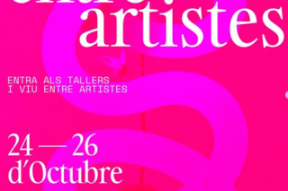 Affiche du Festival d'art « Parmi les artistes » 2025