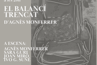 Sangarra poster with Agnès Monferrer