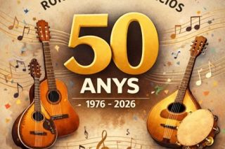 Cartell 50è aniversari de la Rondalla del Puiggraciós