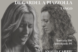 Sangarra poster 'Carril & Aisemberg: from Gardel to Piazzolla'