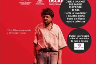 Cartel 'Un poeta', cine & ganchillo