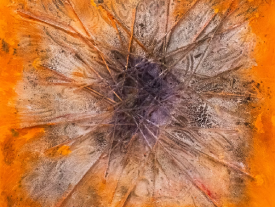 Peinture « Amb ulls clucs » de Tamara Ruz et Alba Ballús Galbany