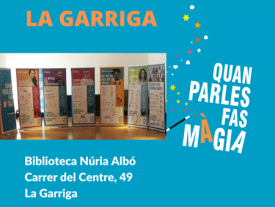 OPENING OF EXHIBITION: 'When you speak, you create magic' poster