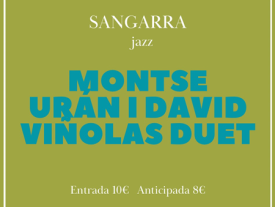 Cartell Sangarra Montse Urán i David Viñolas Duet