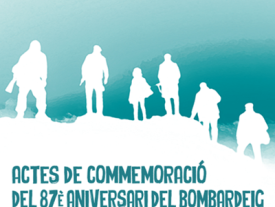 Portada actes de commemoració del 87è aniversari del bombardeig i de foment de la pau