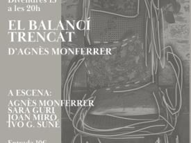 Affiche Sangarra avec Agnès Monferrer