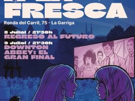 Cartell Cinema Alhambra a la fresca