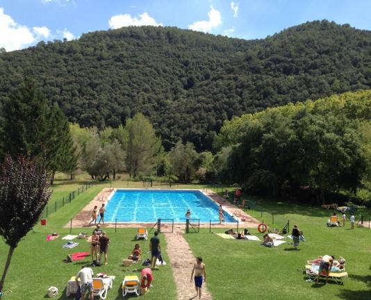 View of the swimming pool