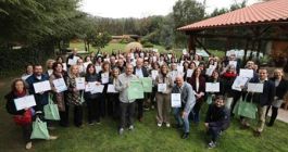 Imatge de grup, lliurament distintiu Biosphere