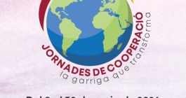 Cartell de les Jornades de cooperació