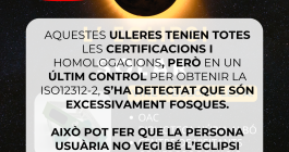 Avís retirada d'ulleres