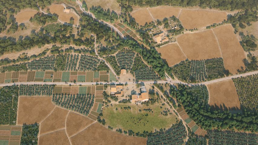 Can Terrers, reconstrucció dels orígens de la Garriga