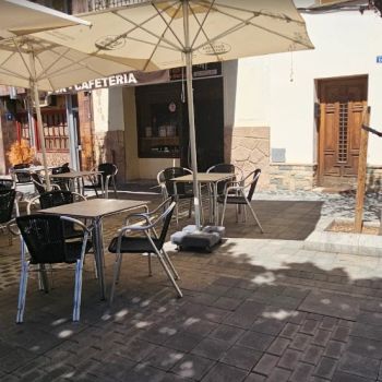 Vista de la terrassa del restaurant