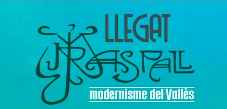 Logotip Llegat Raspall, modernisme del Vallès