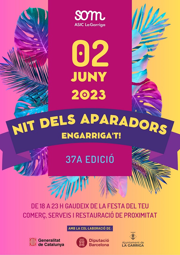 Cartell de la nit dels aparadors