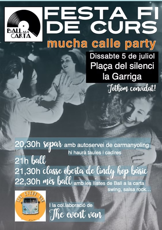 BALL A LA CARTA : festa fi de curs
