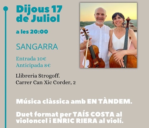 Sangarra a Strogoff: classical music with EN TÀNDEM