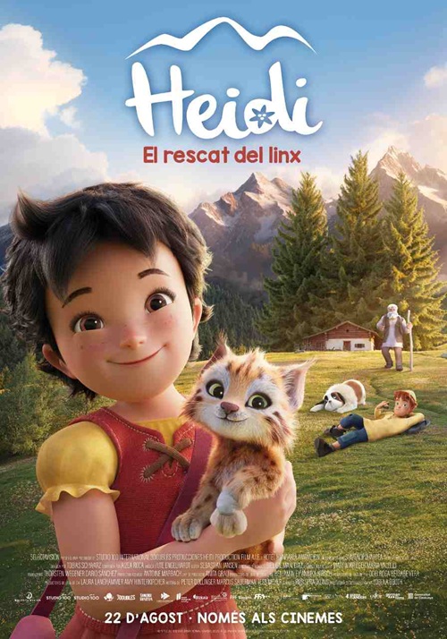 Cartell "Heidi, el rescat del linx"