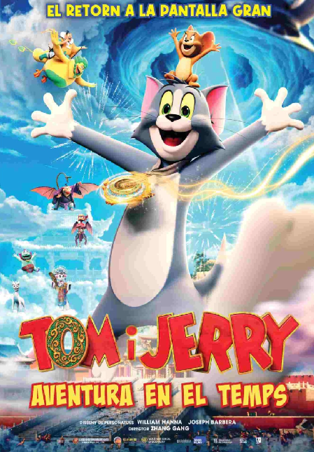 Cartel 'Tom y Jerry, aventura en el tiempo'