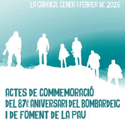 Portada actes de commemoració del 87è aniversari del bombardeig i de foment de la pau