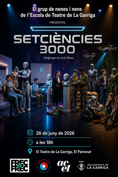 Cartell 'Setciències 3000'