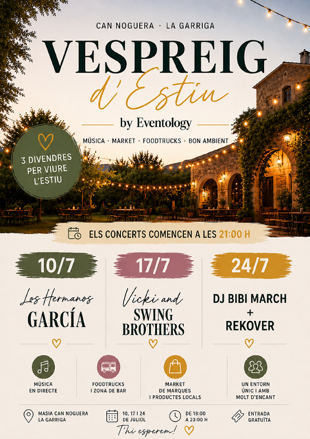 Cartell Vespreig d'estiu