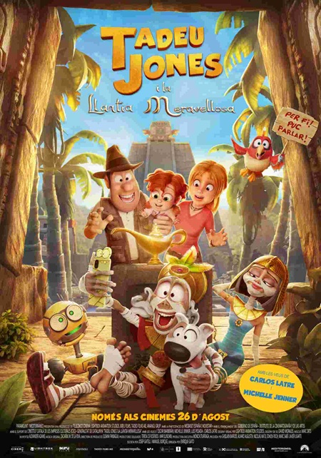 Cartell de la pel·lícula Tadeu Jones i la llàntia meravellosa