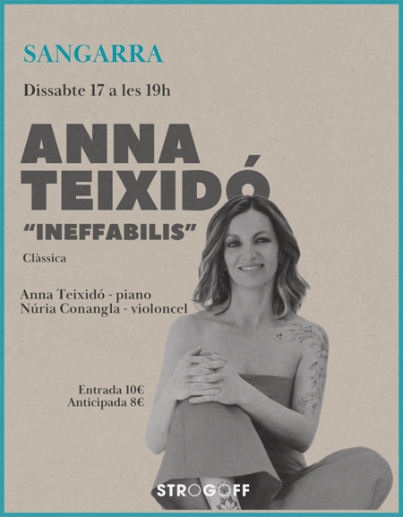 Cartell Sangarra Anna Teixidó