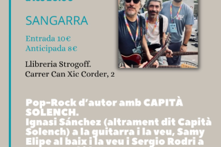 Sangarra a Strogoff: Pop-Rock d’autor amb CAPITÀ SOLENCH