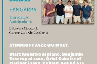 Sangarra a Strogoff: jazz with STROGOFF JAZZ QUINTET