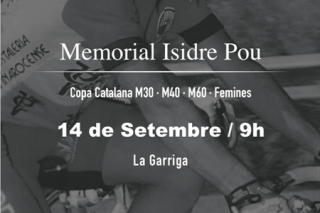 COURSE CYCLISTE : Mémorial Isidre Pou