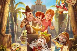 Cartel de la película Tadeo Jones y la lámpara maravillosa