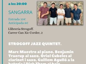 Sangarra a Strogoff: jazz con STROGOFF JAZZ QUINTET