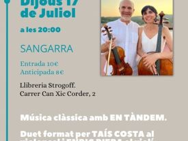 Sangarra a Strogoff: classical music with EN TÀNDEM