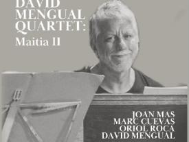 Cartell Sangarra amb David Mengual quartet