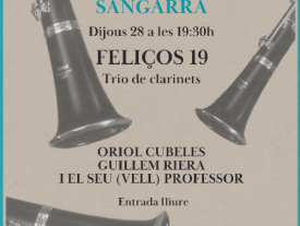 Cartell Sangarra 'Feliços 19'