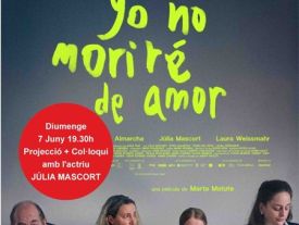 Cartell 'Yo no moriré de amor'