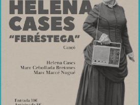 Cartell Sangarra amb Helena Cases