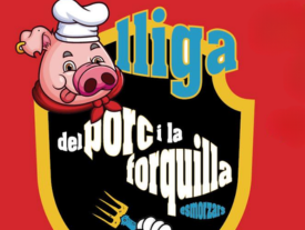Affiche de la demi-finale barcelonaise du Déjeuner à la Fourchette