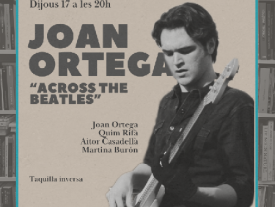Cartell Sangarra amb Joan Ortega