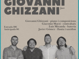 Cartell Sangarra Giovanni Ghizzani jazz